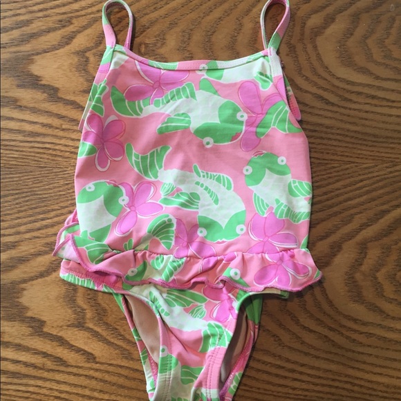 lilly pulitzer baby bathing suit